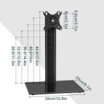 BFTOU Adjustable Monitor Stand for 13″–32″ Screens