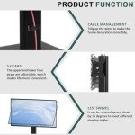 BFTOU Adjustable Monitor Stand for 13″–32″ Screens