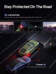 P10 Plus 4K WiFi Dual Dash Cam with GPS