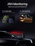 P10 Plus 4K WiFi Dual Dash Cam with GPS