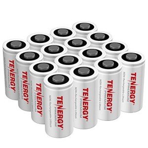 Tenergy 16-Pack CR123A 3V Lithium Batteries