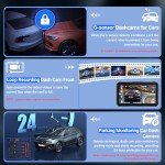 1080P FHD Dash Cam with 32GB Card & Night Vision