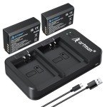 Artman LP-E10 Dual Charger for Canon Cameras