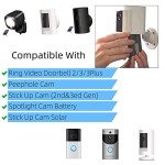 2-Pack 6040mAh Rechargeable Batteries for Ring Cameras