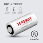 Tenergy 16-Pack CR123A 3V Lithium Batteries