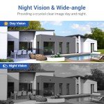 Novaquill 1080P Wireless Smart Video Doorbell Camera