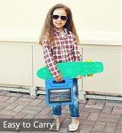 Kid-Friendly Tablet Case with Stand - Blue