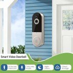 Hubposh Wireless Smart Video Doorbell Camera