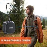 Portable Waterproof Bluetooth Speaker with RGB Lights