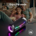 Portable Bluetooth Speaker with 20W Sound and Lights