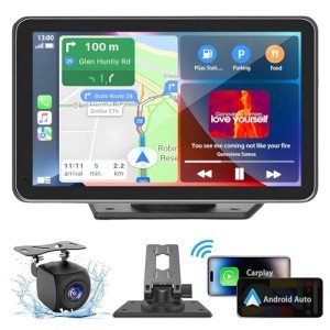 7" Wireless Carplay Screen with GPS & Backup Camera