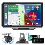 7" Wireless Carplay Screen with GPS & Backup Camera
