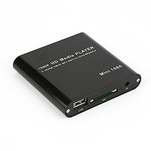 axGear Mini HDMI Media Player 1080P with USB
