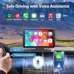 7" Wireless Carplay Screen with GPS & Backup Camera