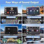 7" Wireless Carplay Screen with GPS & Backup Camera