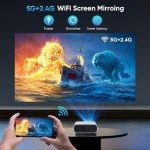 WiFi & Bluetooth 18000 Lumen Mini Projector