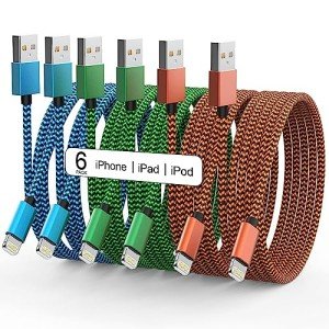 Apple MFi Lightning Cable 6-Pack - Fast Charge