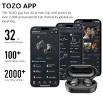 TOZO NC9 Noise Cancelling Wireless Earbuds - Black