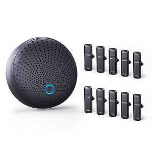 BALILA 10-Mic Conference Speaker with AI Noise Reduction