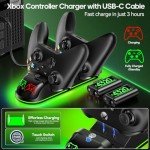 OIVO XSX Controller Charging Station with 2 Batteries