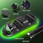 OIVO XSX Controller Charging Station with 2 Batteries