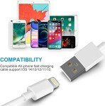 Apple MFi Certified iPhone Charger 5-Pack Cables