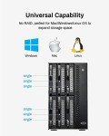 TERRAMASTER D6-320 USB 3.2 External Hard Drive Enclosure