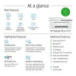 HP DeskJet Plus 4155 Wireless All-in-One Printer
