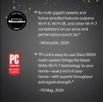 TP-Link Deco BE63 Tri-Band WiFi 7 Mesh System
