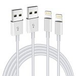 Apple MFi Certified iPhone Lightning Charger Cable 2-Pack