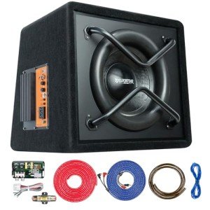 Seventour 12" 1400W Powered Car Subwoofer System