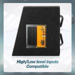 Seventour 12" 1400W Powered Car Subwoofer System