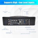 10" 800W Slim Under Seat Car Subwoofer with Lighting