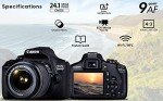 Canon EOS 2000D DSLR Camera Bundle with Accessories