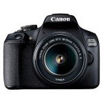 Canon EOS 2000D DSLR Camera and 18-55mm Lens