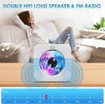 Gueray Bluetooth Portable CD Player with FM Radio