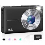 AiTechny 1080P Kids Digital Camera with Zoom