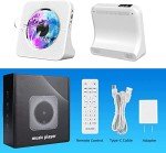 Gueray Bluetooth Portable CD Player with FM Radio