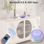 Bluetooth Radio CD Player with USB & AUX