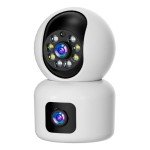 Hawkray 360° Dual Lens 2K Smart Security Camera