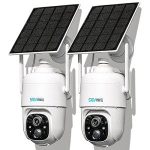 SOVMIKU 2CQ1 AI 2K Wireless Solar Security Camera