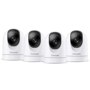 Cinnado Indoor Security Camera - 4 Pack