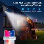 360° PTZ Outdoor Security Camera with Night Vision