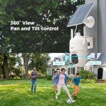 SOVMIKU 2CQ1 AI 2K Wireless Solar Security Camera