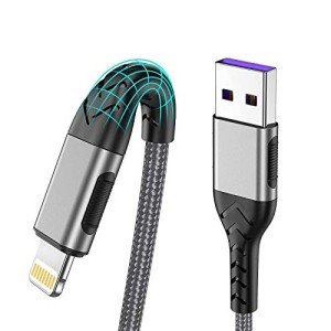 Durcord MFi Certified 10FT iPhone Charger Cable 3-Pack