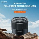 VILTROX 20mm f/2.8 Autofocus Lens for Sony