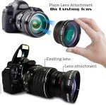 58MM 0.43x HD Wide Angle Lens for Canon