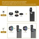 3-in-1 Phone Camera Lens Kit for All Smartphones