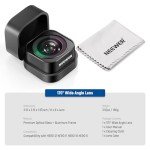 NEEWER 170° Ultra Wide Angle Lens for GoPro