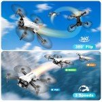 Foldable Mini Drone with 1080P Camera for Beginners